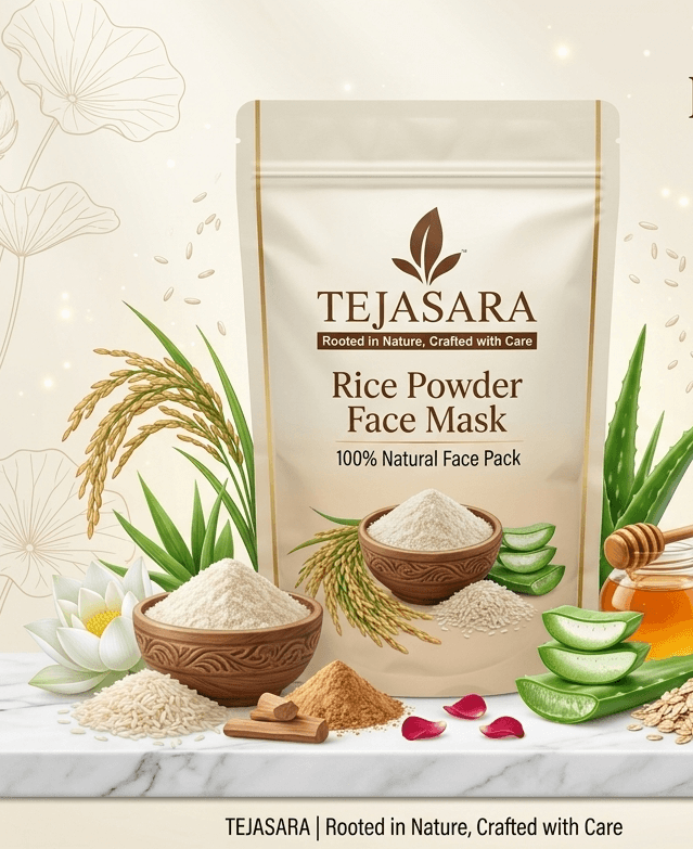Rice Powder face mask